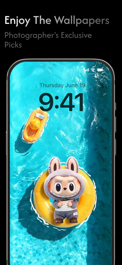 Labubu wallpaper app browse collection screen