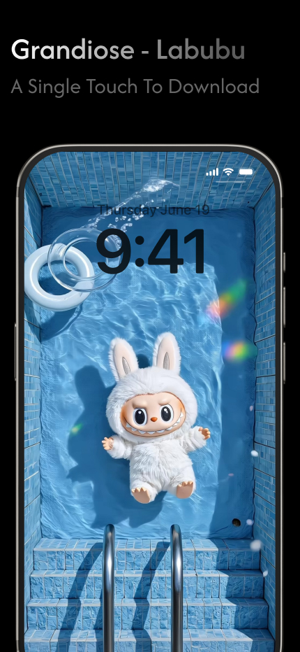 Easy wallpaper preview and setting interface